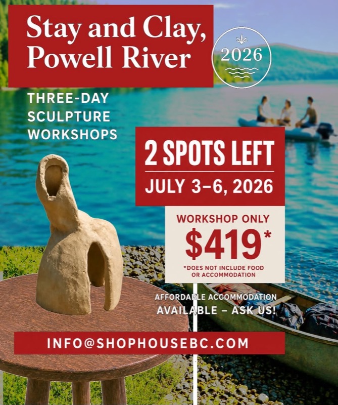 Sculpture workshops in Powell River